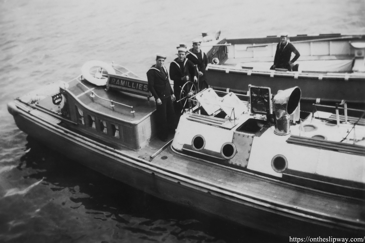 50 ft Steam Pinnace – On The Slipway