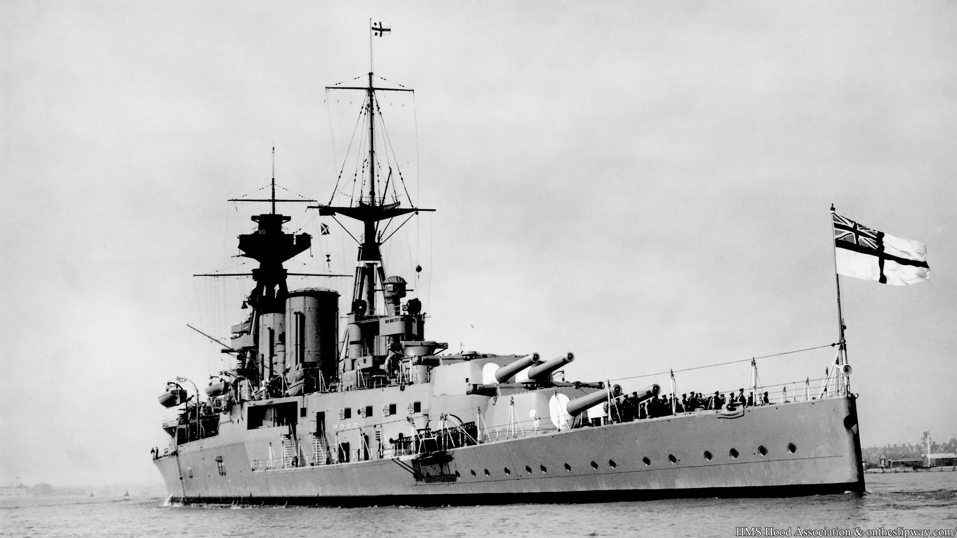 Assorted pics of HMS Hood – On The Slipway